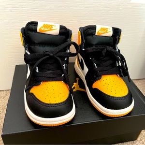 Toddler OG RETRO 1 yellow/black/white
